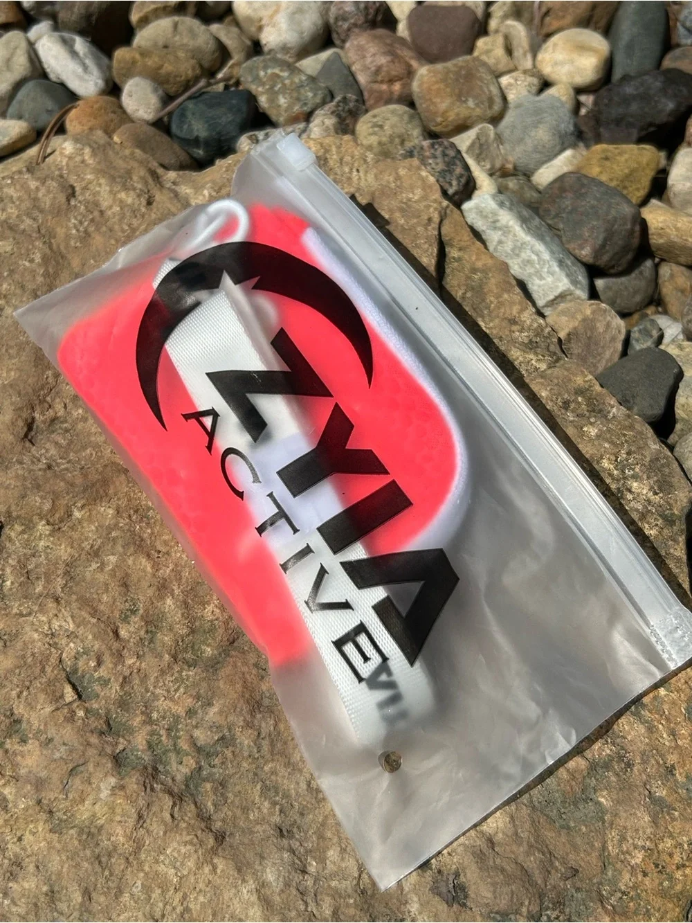 ZYIA Active Padded Coral Lifestyle Lanyard Wallet New with tag and bag!